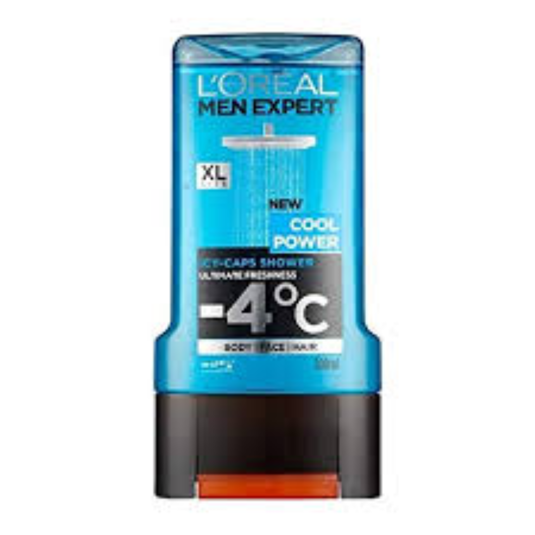 LOREAL COOL POWER SHOWER GEL 300ML